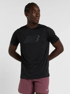 New Balance Treenivaatteet|Paidat Ja Neuleet|t-paita Sport Essentials Printed Black