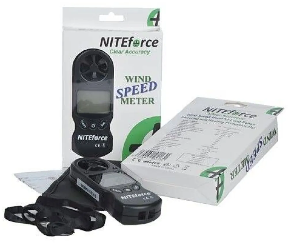 NITEforce Metsästyselektroniikka|tuulimittari, Wind Speed