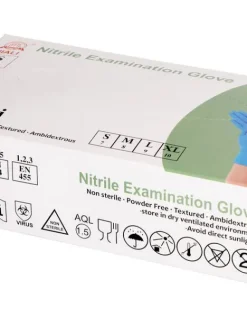 Puhdistus Ja Siivous|Nitriilikäsine S/7 100 kpl sininen