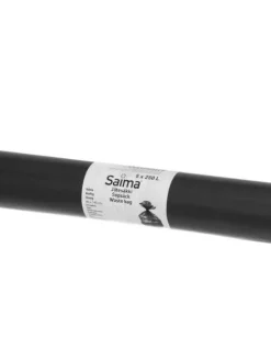 jätesäkki vahva 250 l musta 5 kpl>Nord Clean Discount