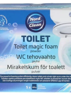 WC-tehovaahtojauhe 5 annospussia>Nord Clean Hot