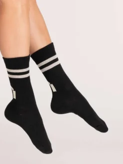 North Outdoor Asusteet|merinotennissukat All day stripe AR1 Black