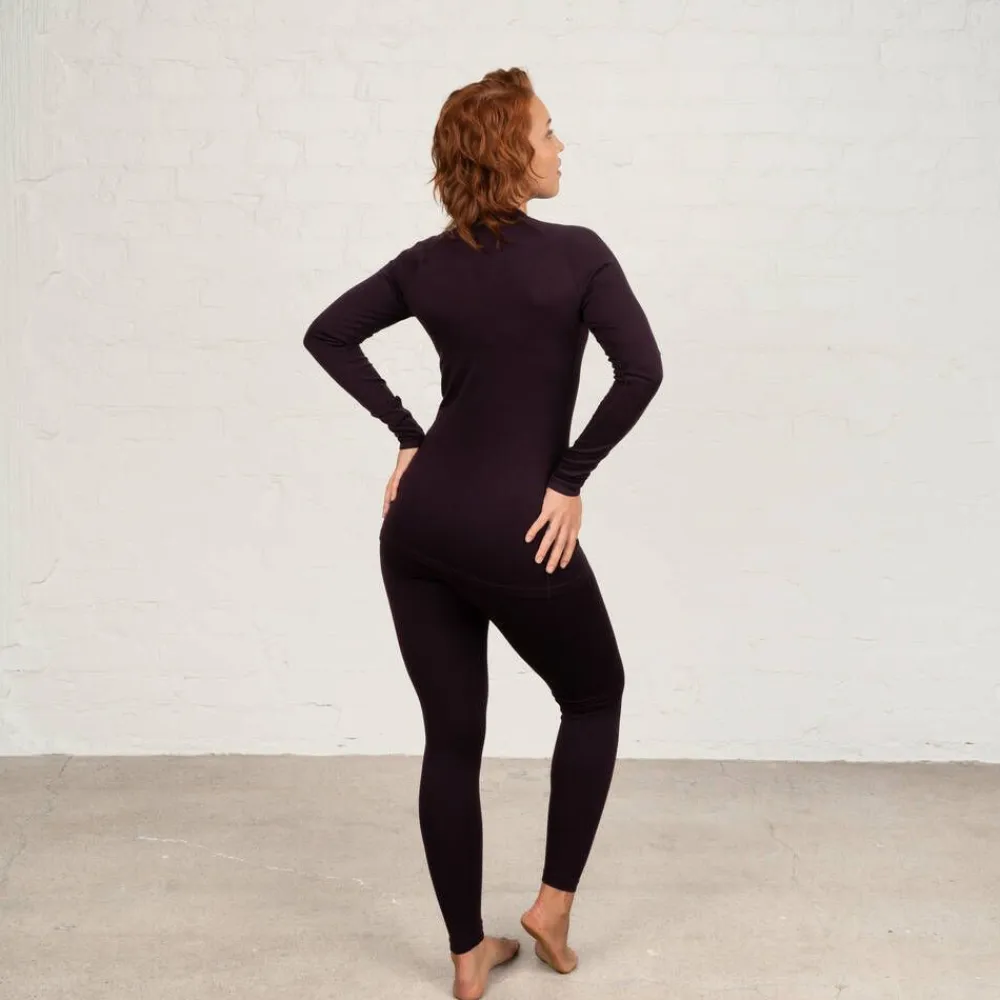 North Outdoor Asusteet|paita Sensitive 225 base layer W L06 Eggplant