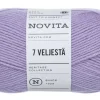 Novita Kankaat Ja Käsityötarvikkeet|7 Veljestä lanka 100 g 730 mustikkamaito