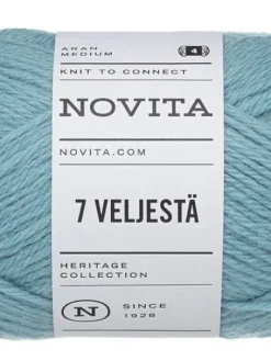 Novita Kankaat Ja Käsityötarvikkeet|7 Veljestä lanka 100g 143 sula