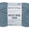 Novita Kankaat Ja Käsityötarvikkeet|lanka Arctic Wool Aran 100g 124 ikijää