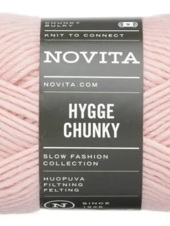 Novita Kankaat Ja Käsityötarvikkeet|lanka Hygge Chunky 100g 504 ruusuvesi