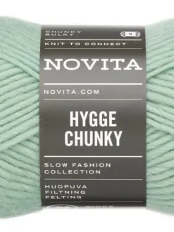Novita Kankaat Ja Käsityötarvikkeet|lanka Hygge Chunky 100g 304 sininata