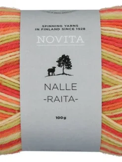 Nalle Raita lanka 100 g pelle 8171>Novita New