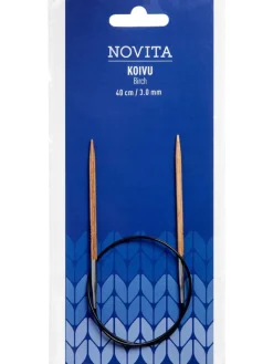 Novita Kankaat Ja Käsityötarvikkeet|pyöröpuikot 40 cm koivu 3.0