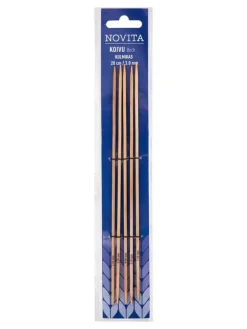 Sukkapuikko kulmikas 20 cm koivu 3.0>Novita Best