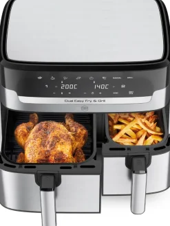 Obh Nordica Muut Keittiön Pienkoneet|Dual Easy Fry & Grill