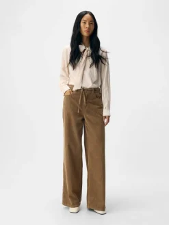 Object Housut|housut Objmoji Alima MW Wide Tannin