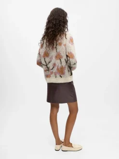 Object Neulepuserot|neule Objlucie White sand flower multi