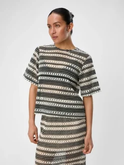 Object Puserot|pusero Objarthine S/S Black sandshell