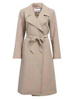 Object Kevät- Ja Syystakit|takki Objmarie RE Trench Desert taupe melange