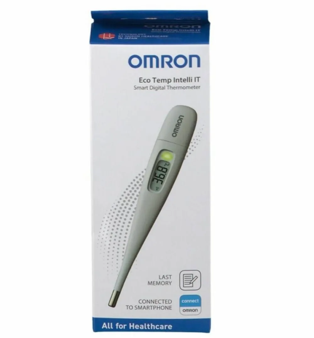 Omron Kauneus Ja Terveys|digitaalinen kuumemittari Eco Temp Intelli IT valkoine