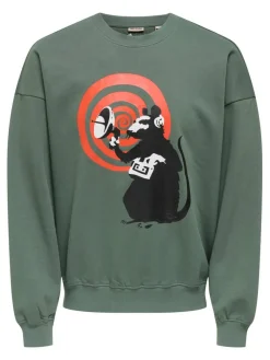 college Onsbanksy>Only & Sons New
