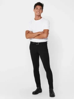 Only & Sons Housut|housut Onsmark Slim Black