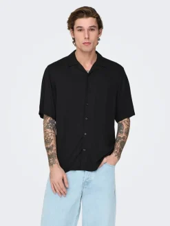 Only & Sons Kauluspaidat|paita Onsdash Life Reg Black