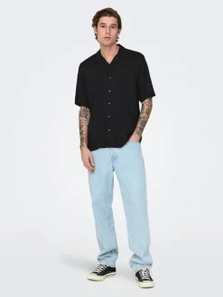 Only & Sons Kauluspaidat|paita Onsdash Life Reg Black