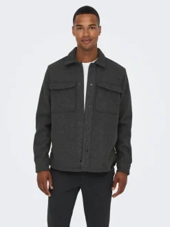 Only & Sons Kevättakit|paitatakki Onsash Black