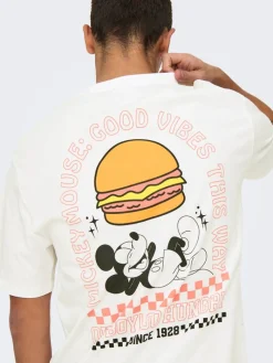 Only & Sons T-Paidat|t-paita Onsmickey Mouse