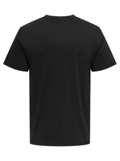 Only & Sons T-Paidat|t-paita Onsoasis Black Photo Print