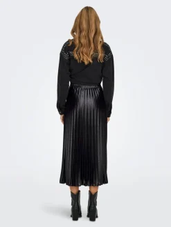 Only Hameet Ja Haalarit|hame Onllyon Pleated Black
