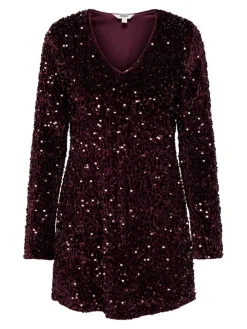 mekko Onlanika Sequins V-Neck>Only Discount