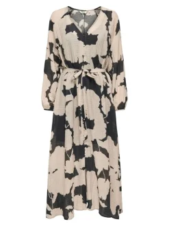 Only Vapaa-Ajan Mekot|mekko Onlebba midi Black w vanilla
