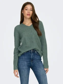 Only Neulepuserot|neule Onlcamilla V-neck