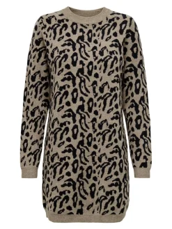 Only Vapaa-Ajan Mekot|neulemekko Onljenni LS Fossil black leo