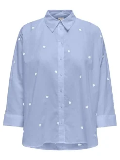 Only Puserot|paita Onlnewlina Grace Brunnera blue