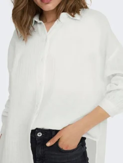 Only Puserot|pusero Onlthyra Oversize Cloud dancer