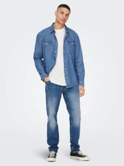 Only & Sons Kauluspaidat|Only Sons farkkupaita Onsbane