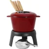 Opa Paistoastiat|fondue-setti Arki kuudelle valurauta