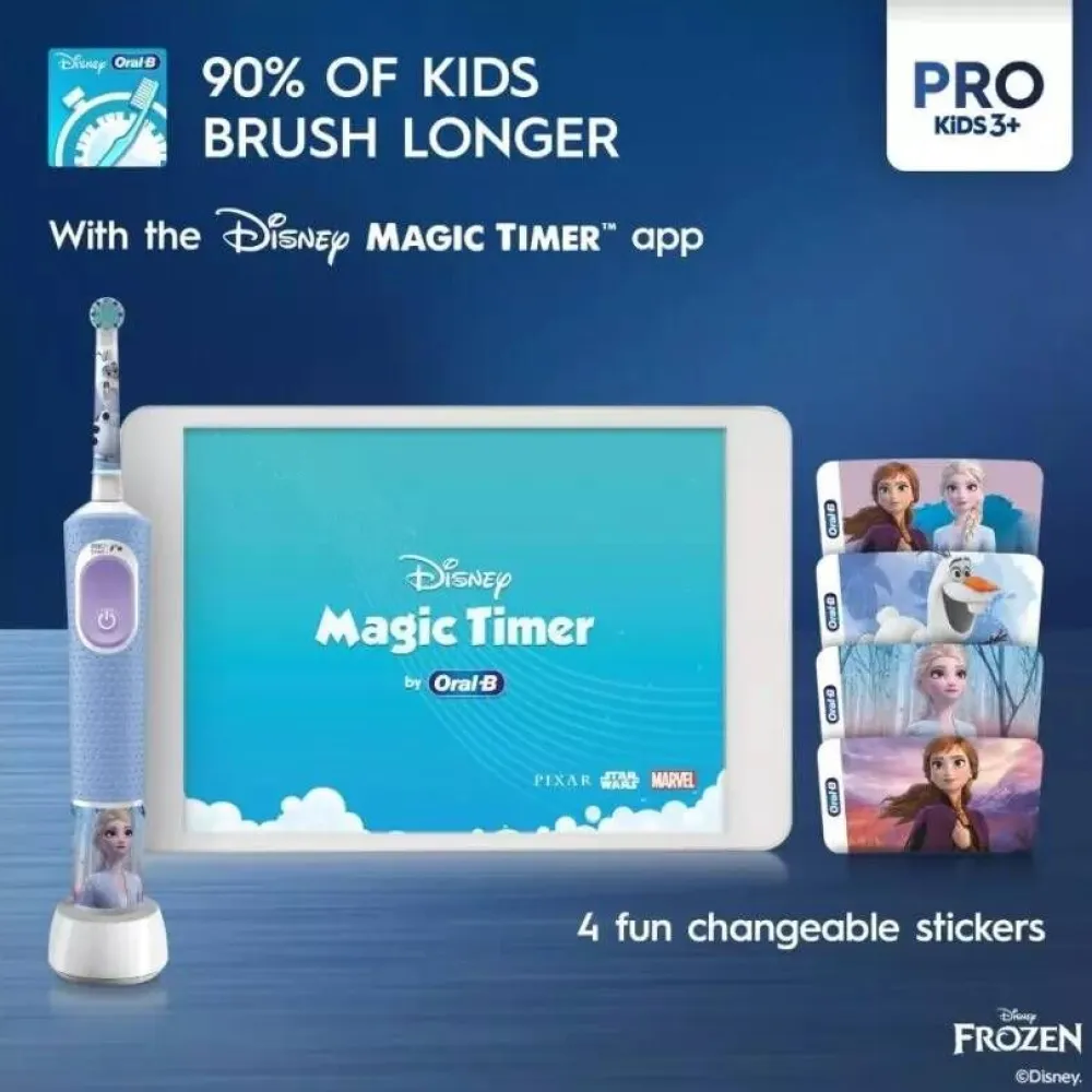Oral-B Hammashoito|sähköhammasharja Vitality Pro Kids Frozen