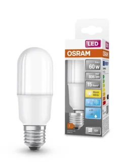 Osram Lamput Ja Valaisintarvikkeet|LED lamppu Star Stick 60 8W/827 230VFR E27 FS1