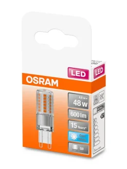 LED pienoislamppu 600lm 4000K G9>Osram Online