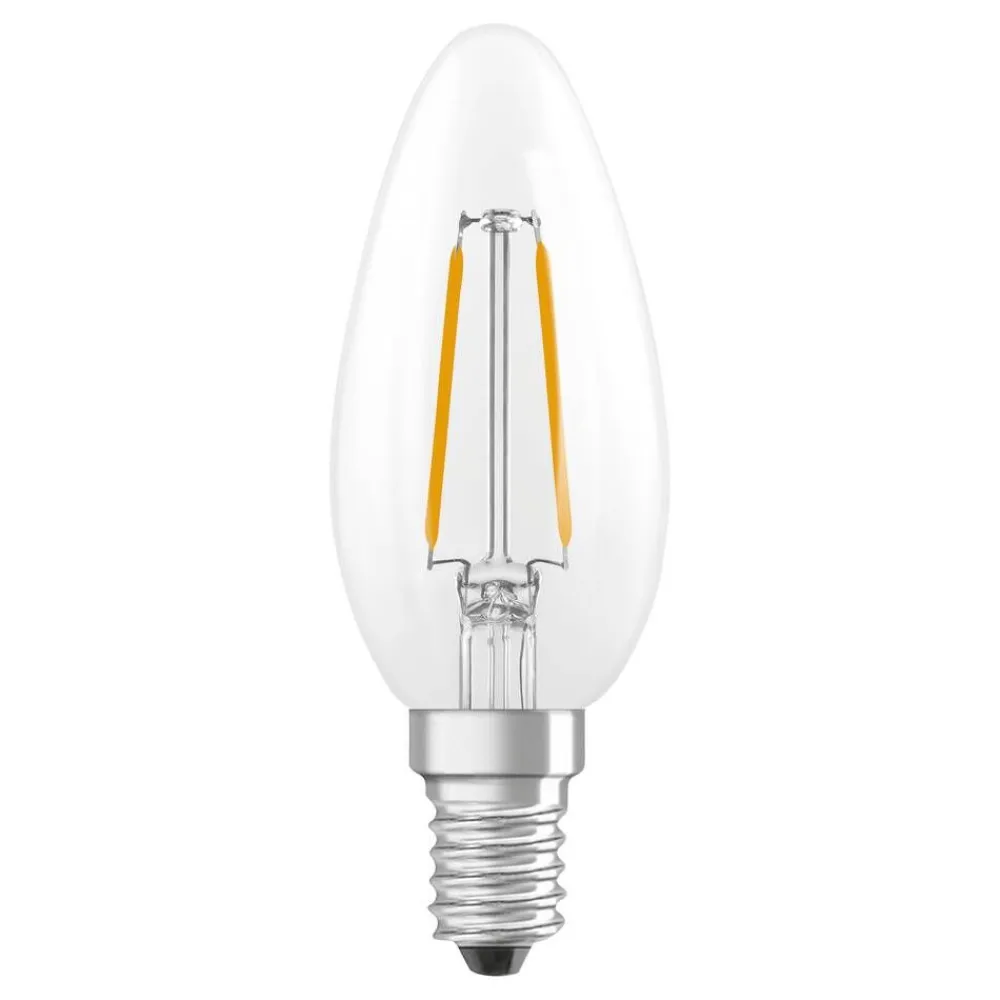 Osram Lamput Ja Valaisintarvikkeet|LED Star Classic B 25 Filament 1.8W 840 Clear E14