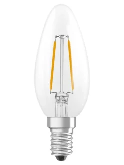 Osram Lamput Ja Valaisintarvikkeet|LED Star Classic B 25 Filament 1.8W 840 Clear E14