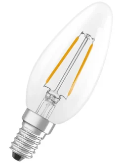Osram Lamput Ja Valaisintarvikkeet|LED Star Classic B 25 Filament 1.8W 827 Clear E14