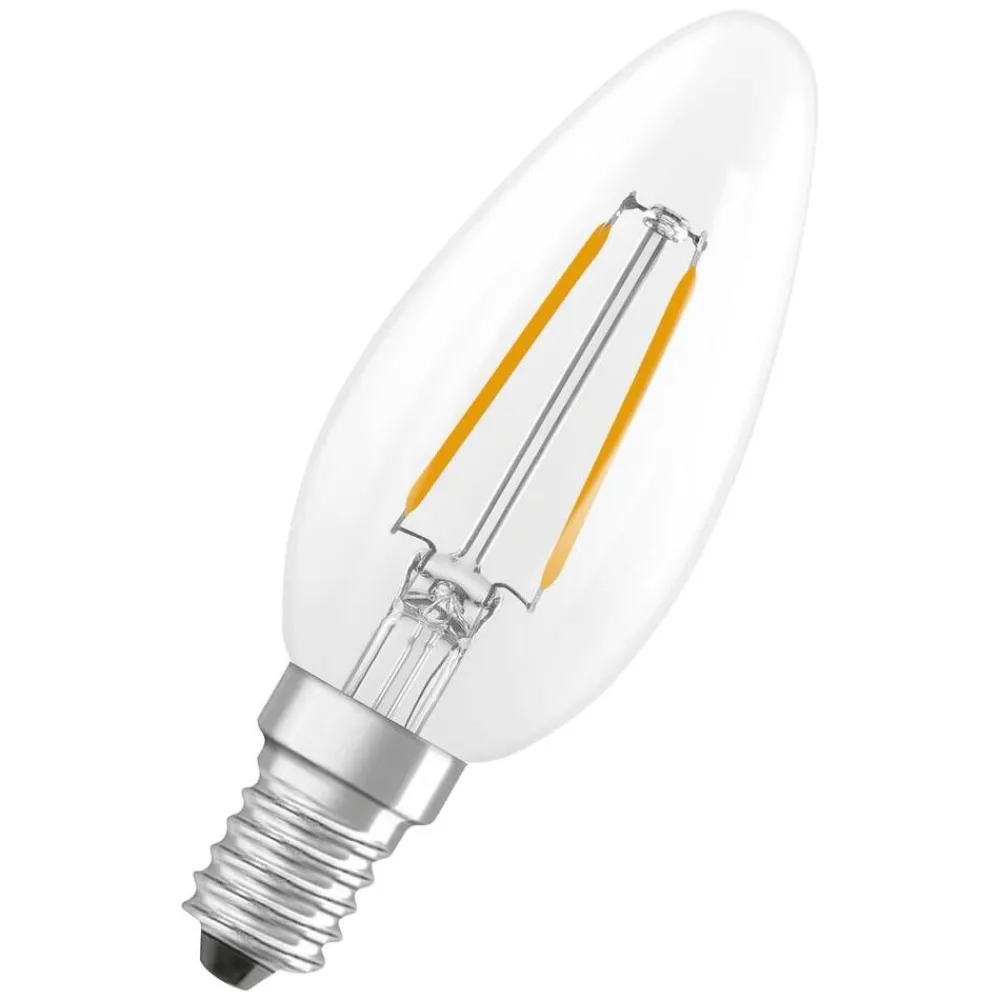 Osram Lamput Ja Valaisintarvikkeet|LED Star Classic B 25 Filament 1.8W 827 Clear E14