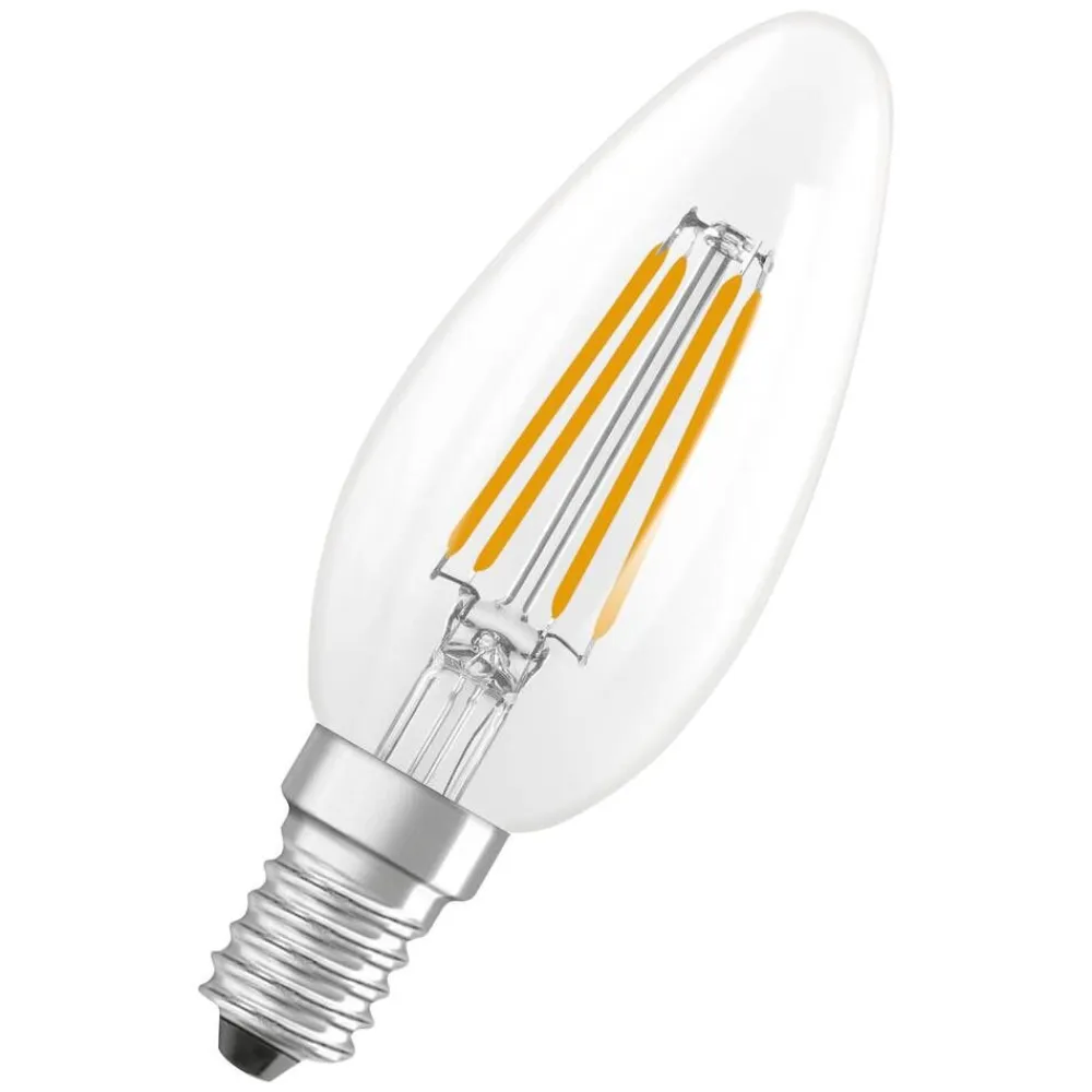 Osram Lamput Ja Valaisintarvikkeet|LED Star Classic B 40 Filament 3.4W 840 Clear E14