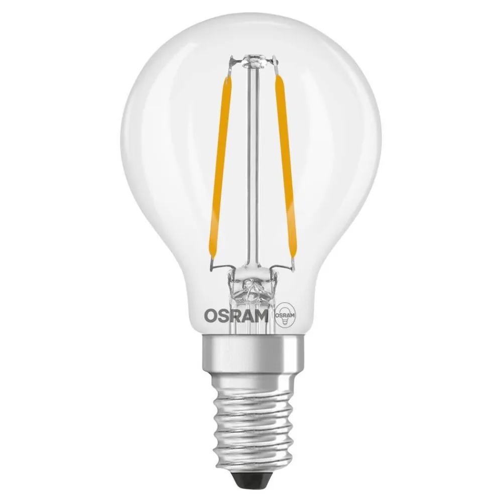 Osram Lamput Ja Valaisintarvikkeet|LED Star Classic P 25 Filament 1.8W 827 Clear E14
