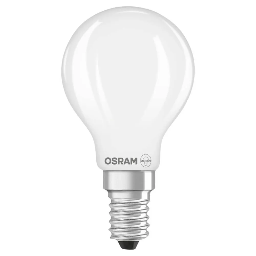 Osram Lamput Ja Valaisintarvikkeet|LED Star Classic P 40 Filament 3.4W 827 Frosted E14
