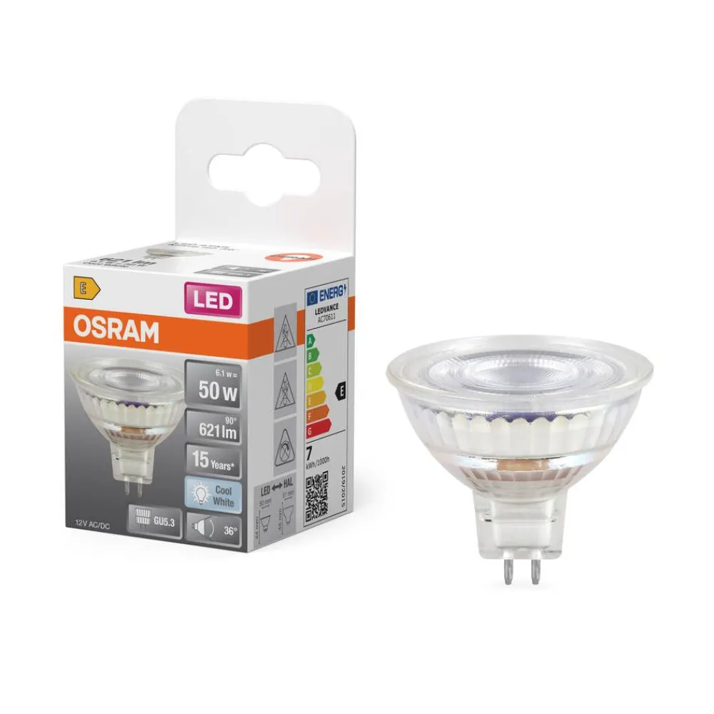 LED Star MR16 50 36° 6.1W 840 GU5.3>Osram Outlet