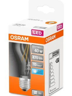 Osram Lamput Ja Valaisintarvikkeet|LED vakiolamppu 470lm 4000K E27