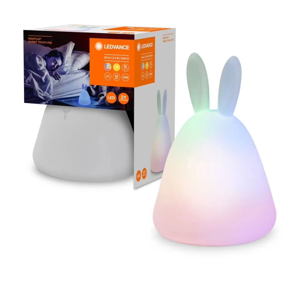 yövalo Nightlux Touch Rabbit Usb Rgbw>Osram Discount